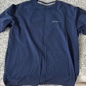 Patagonia Navy Blue Crewneck Top